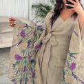 Purple kimono
