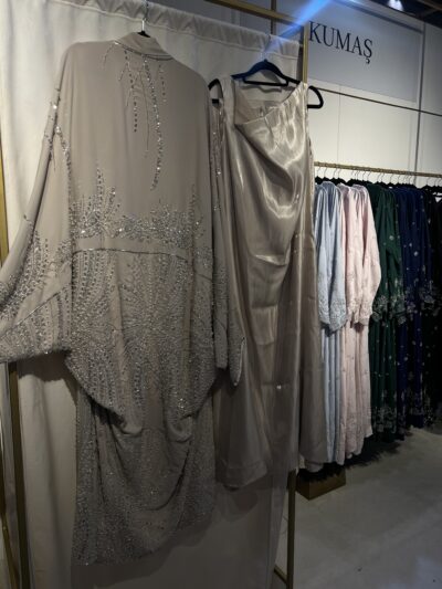 Abaya shak beige